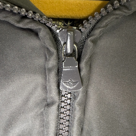 Vintage Dockers LS&Co Puffer Jacket Made in Korea Duck Down Premium Quality S - Picture 7 of 10